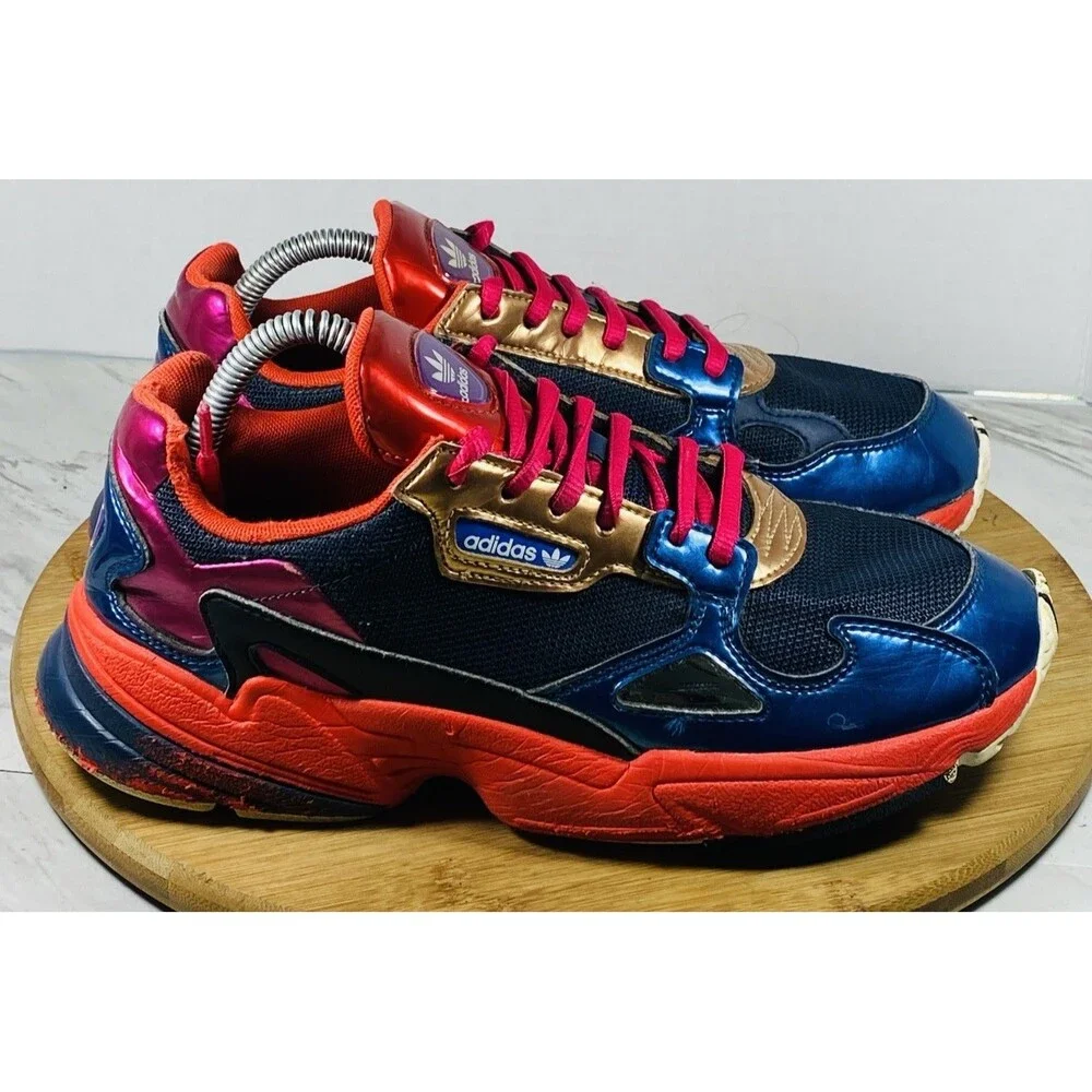 adidas Falcon Collegiate Navy Red Purple  (Women's) Size 9